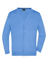 Strickjacke Herren in Hellblau